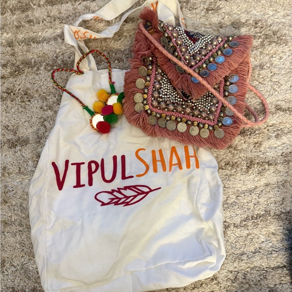 NWT Hobo Pink Embellished Crossbody Bag - Picture 6 of 10